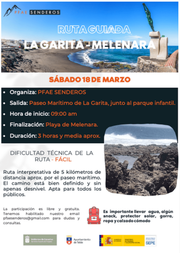 Concejalía de Desarrollo Local invita a la ciudadanía a que participe en esta actividad que es de carácter gratuito y para la que no es necesario reservar su plaza / TA